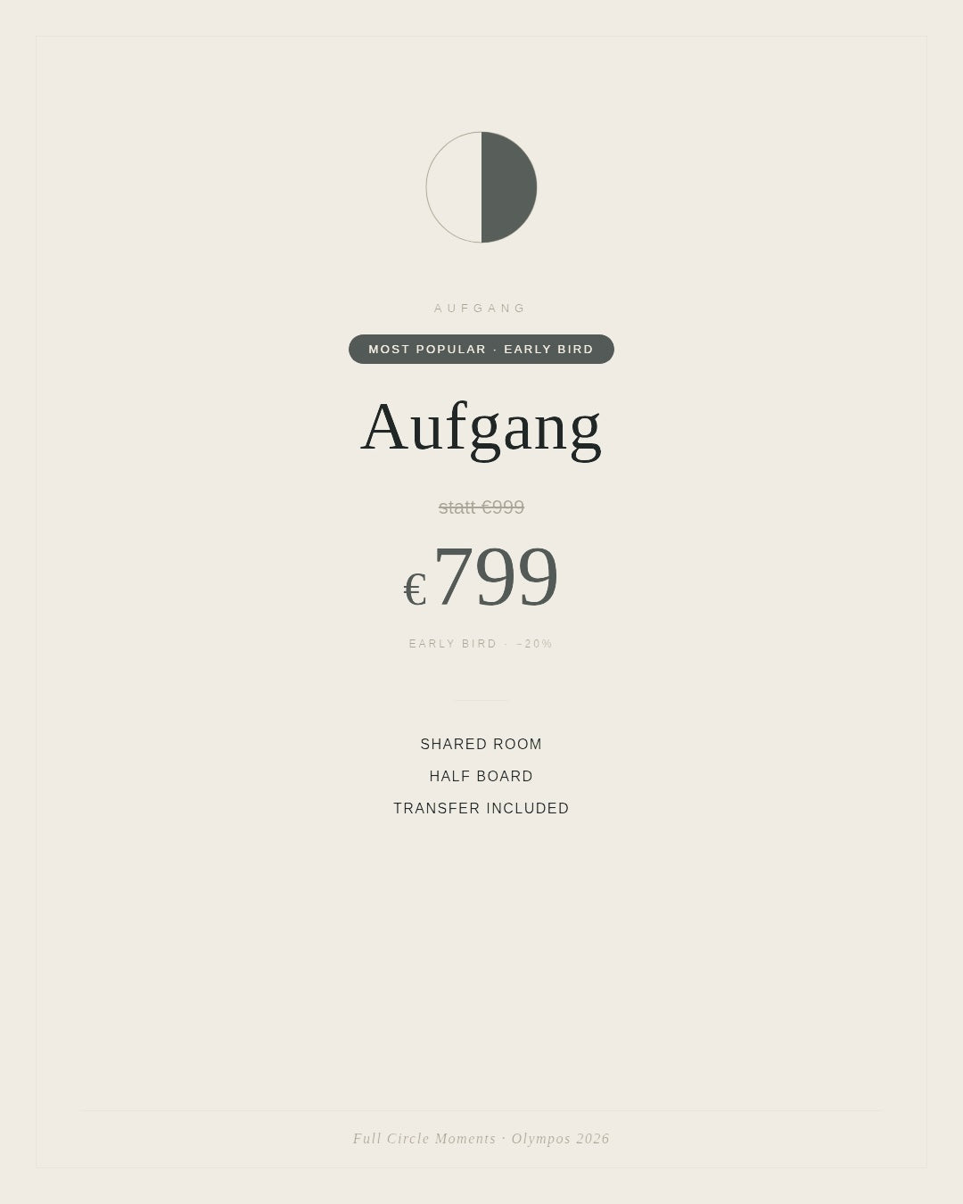 Aufgang Paket