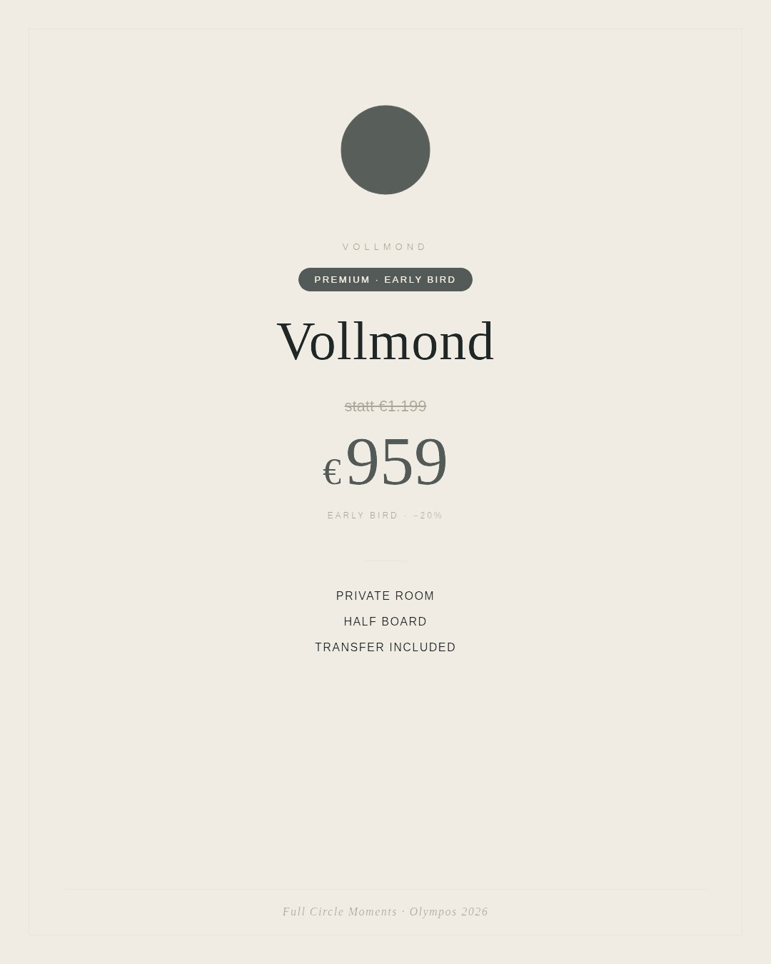 Vollmond Paket